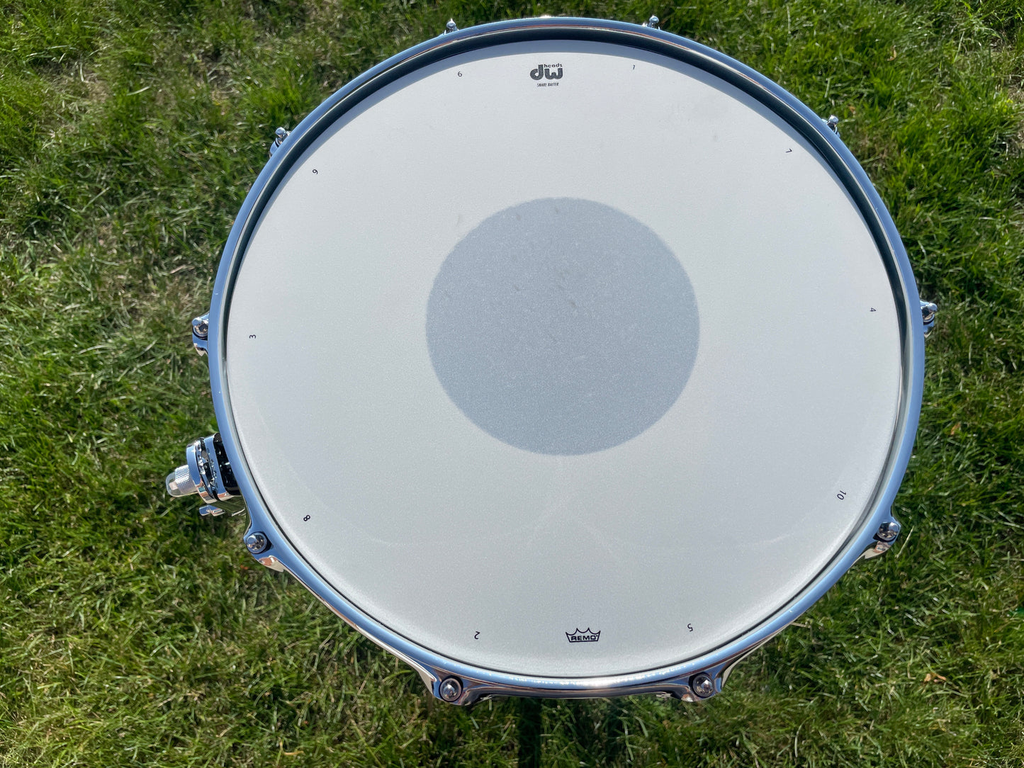 DW Design Series 6.5X14 Black Nickel Over Brass Snare Drum DDSD6514BNCR