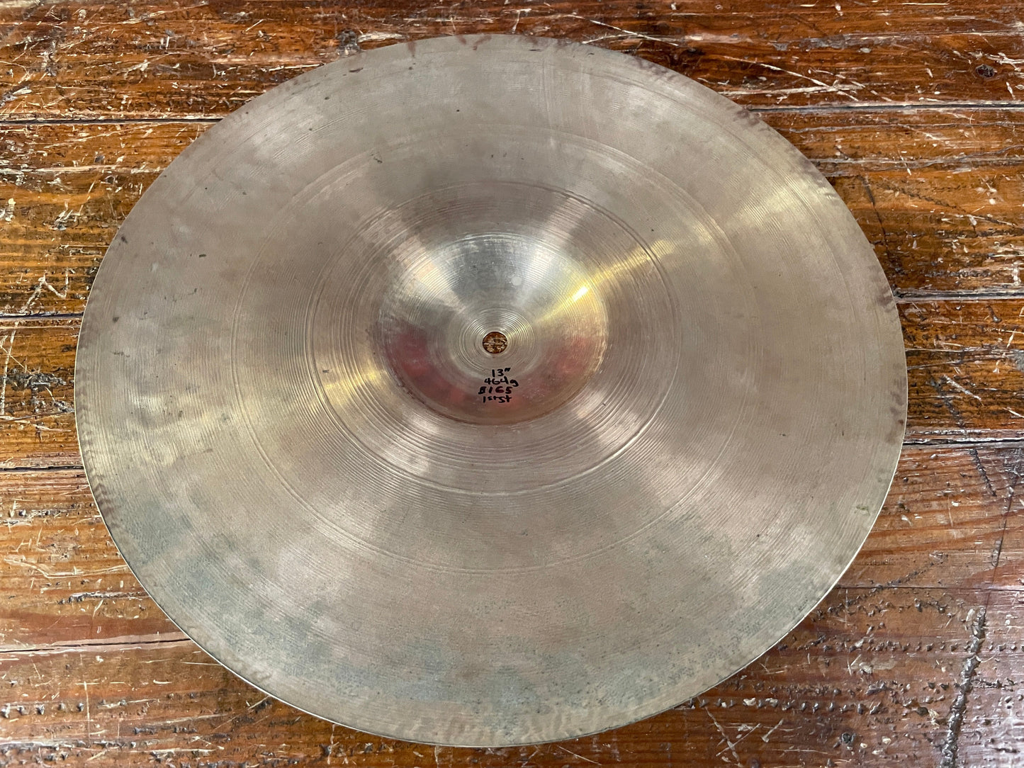 13" Vintage 1930s Zildjian A 1st Stamp Splash Cymbal 464g *Video Demo*