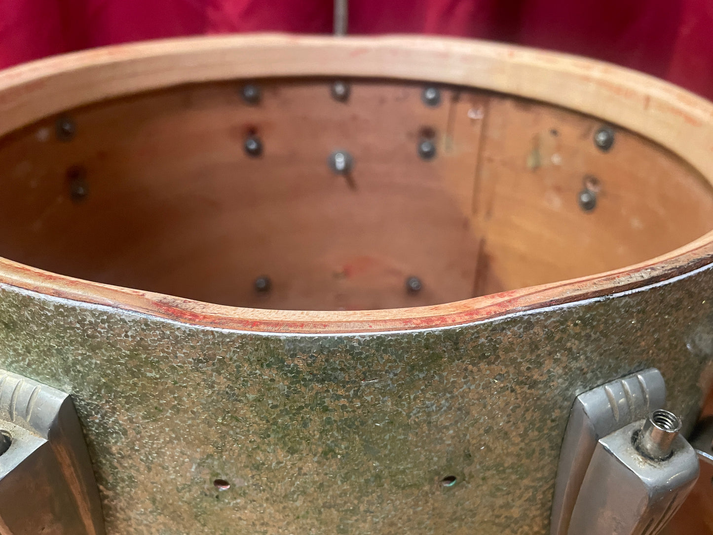 1950s Ludwig 12x15 Converted Marching Snare Floor Tom 15x12