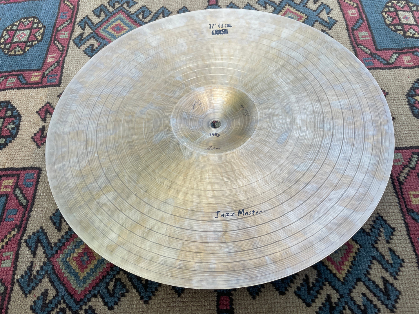 17" Masterwork Jazz Master Crash Cymbal 1148g *Video Demo*