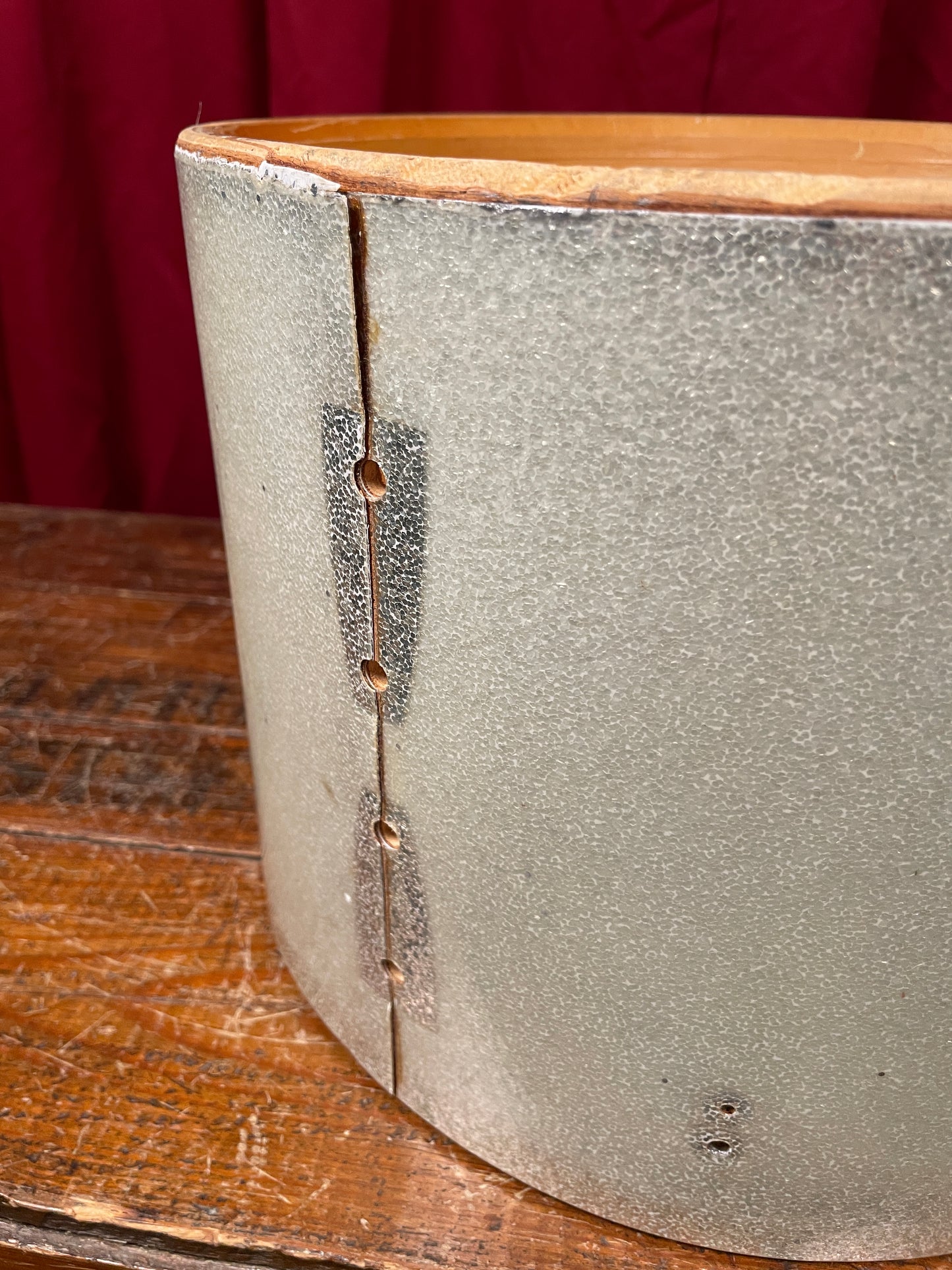 1969 Ludwig 9x13 Tom Shell Silver Mist Sparkle 13x9 Late 1960s