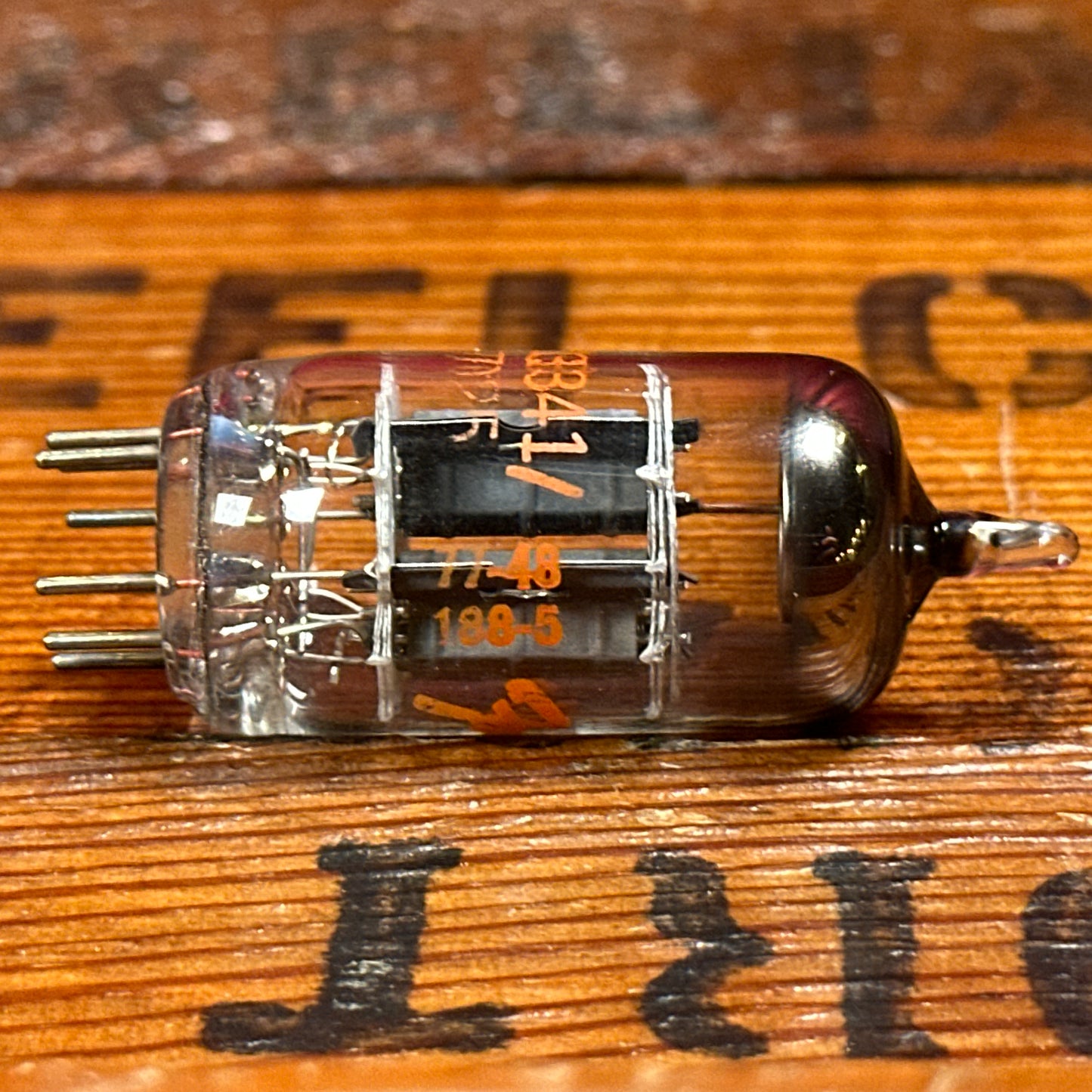 Vintage Fender GE 12AX7A / 7025 Preamp Tube ECC83 Valve General Electric #272