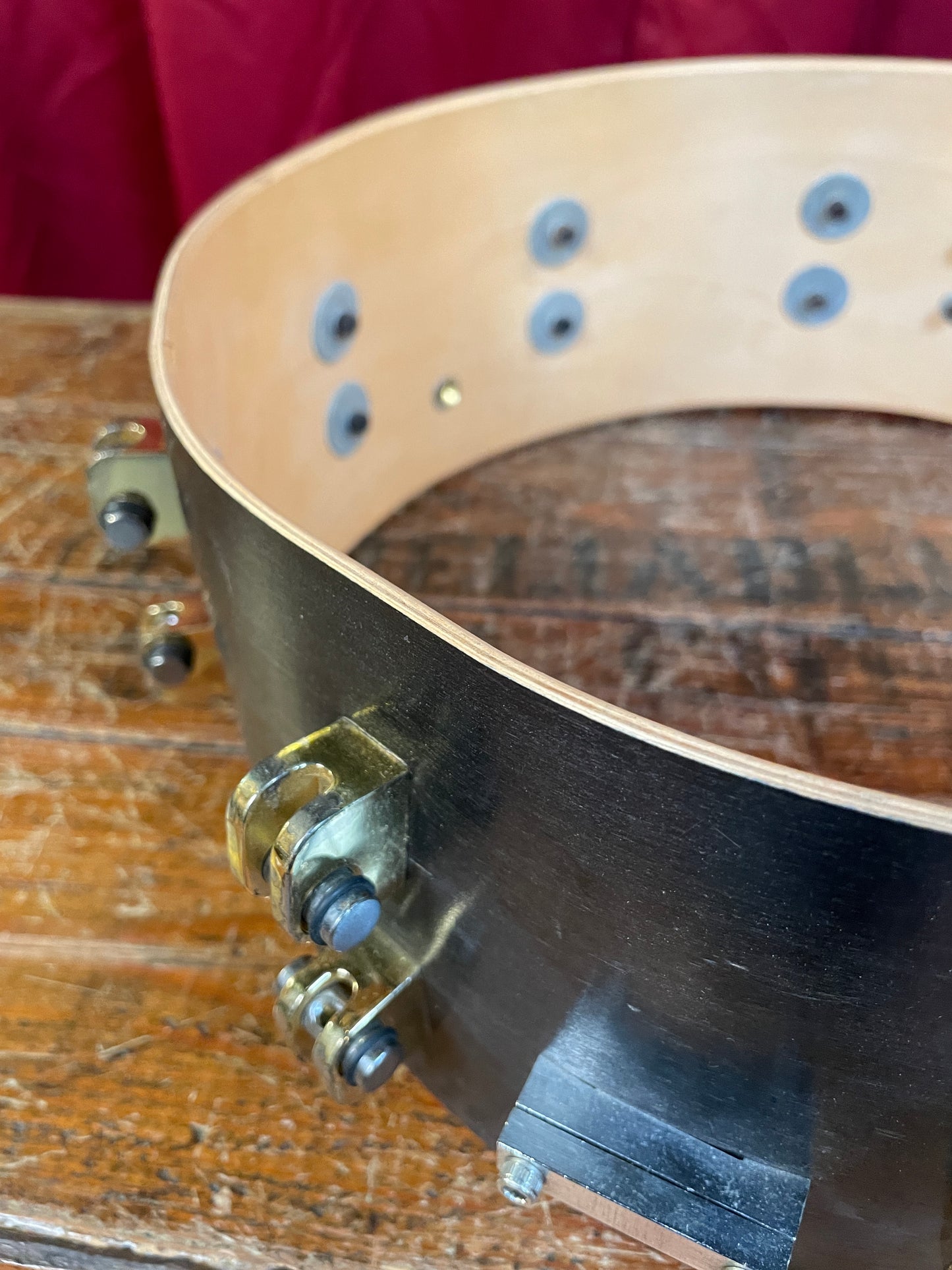 GMS 5.5x14 Snare Drum Shell for Parts or Project