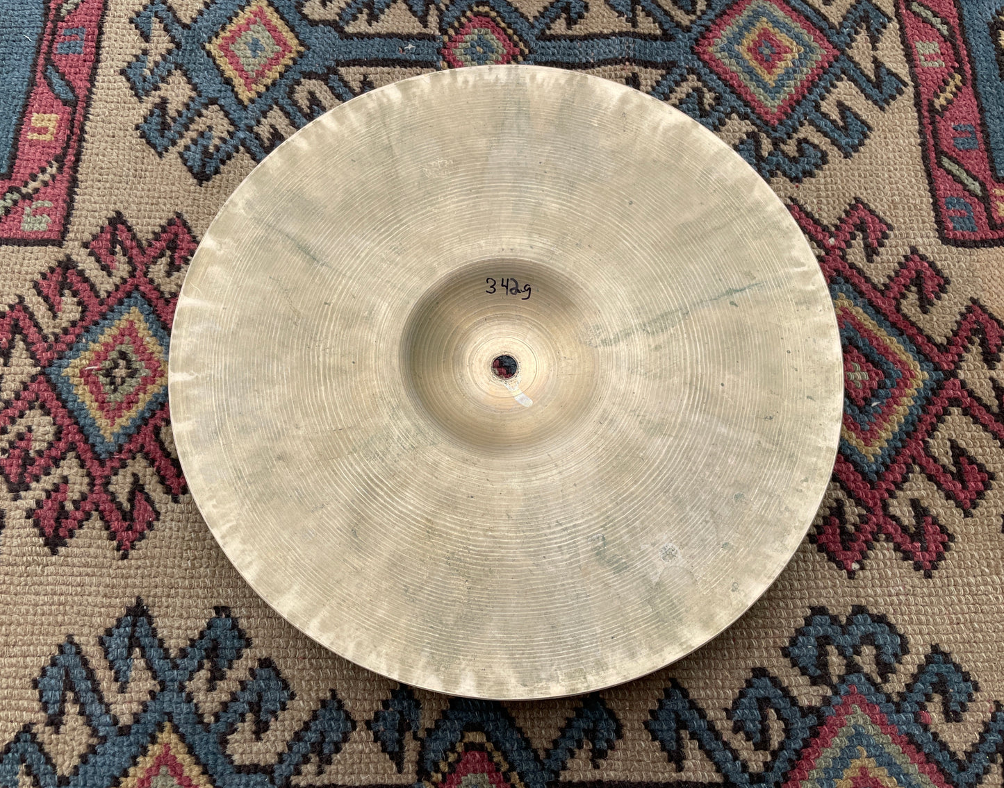 11.5" Vintage 1930s Zildjian A 1st Stamp Splash Cymbal 342g 11" 12"