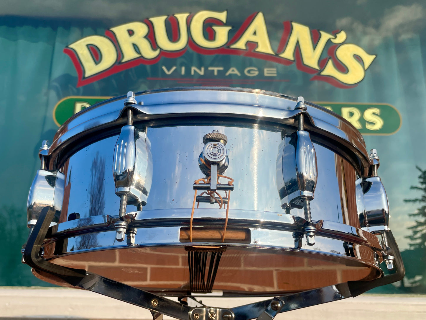 1960s Camco 701-EM Studio Model 5x14 Chrome Over Wood Snare Drum Oaklawn COW