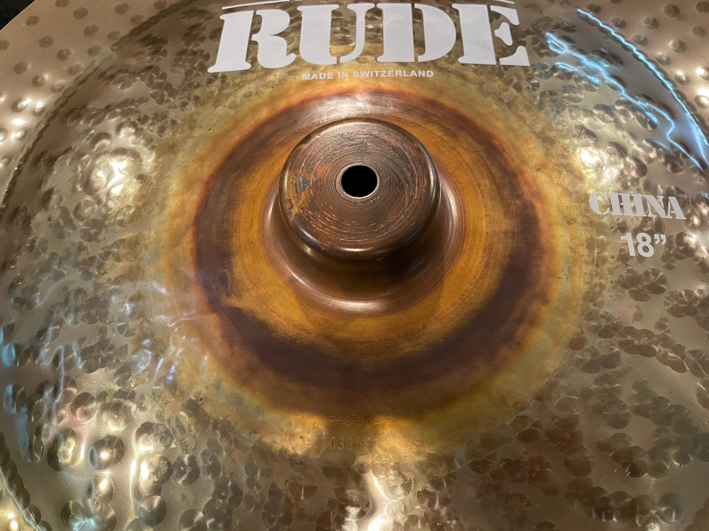 18" Paiste Rude China Cymbal 1378g