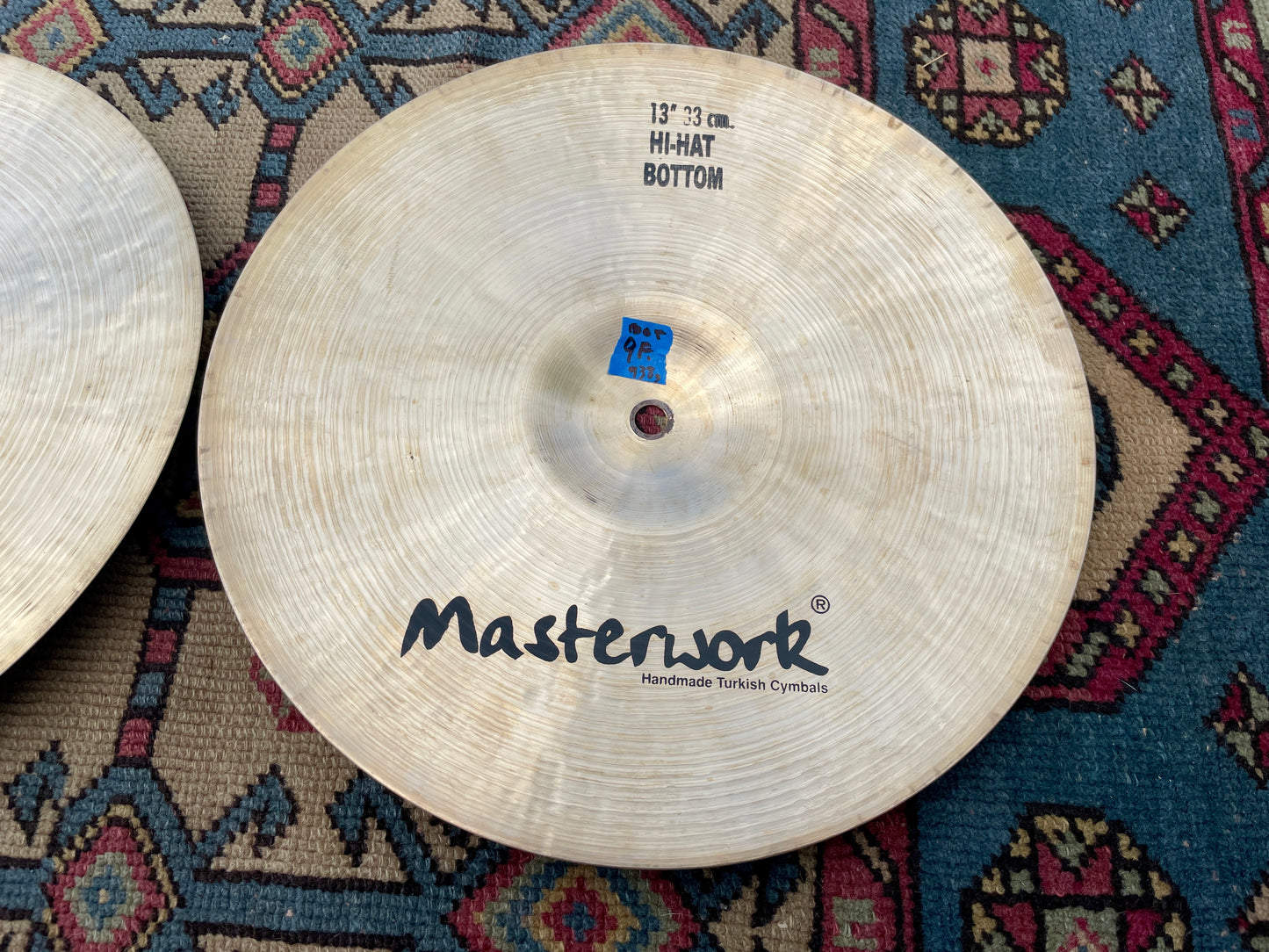 13" Masterwork Custom Series Hi-Hat Cymbal Pair 790g/938g *Video Demo*