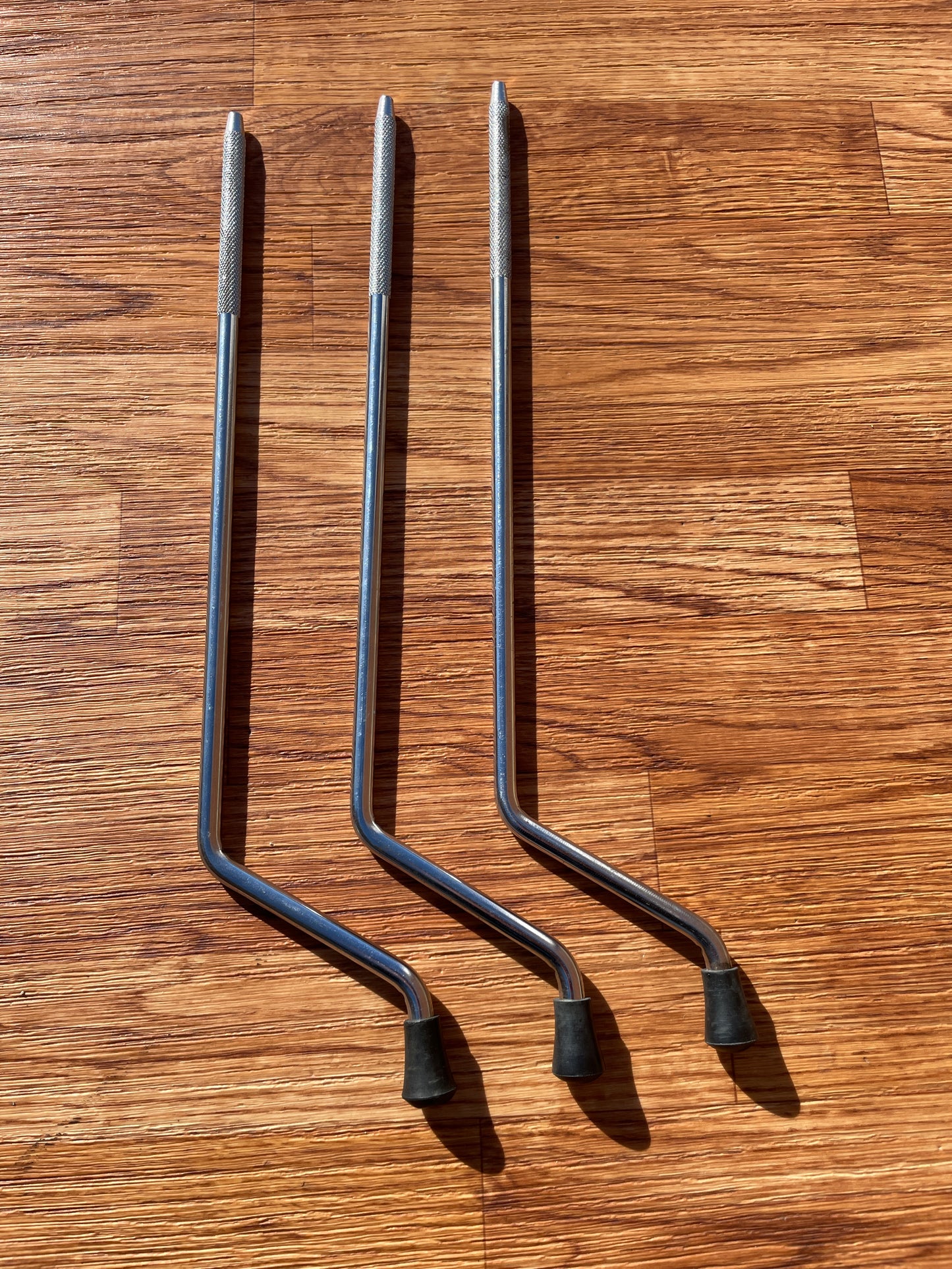 1965 Ludwig 14x14 Super Classic Down Beat Floor Tom Drum Blue Sparkle