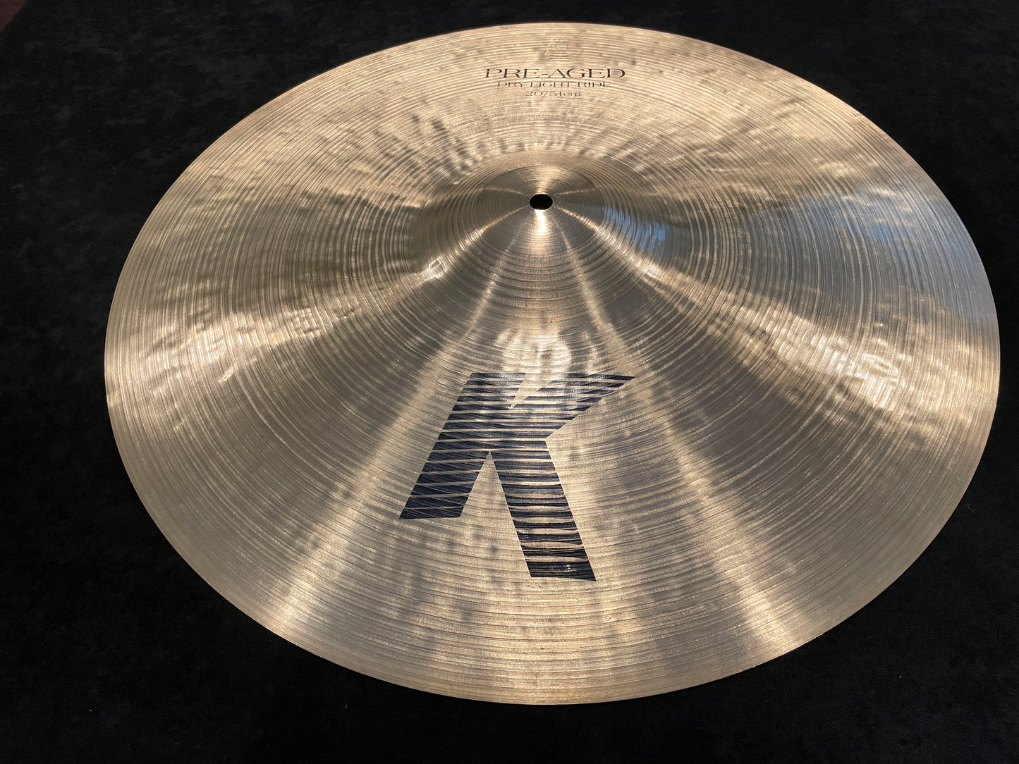 20" Zildjian K Pre-Aged Dry Light Ride Cymbal 2056g *Video Demo*