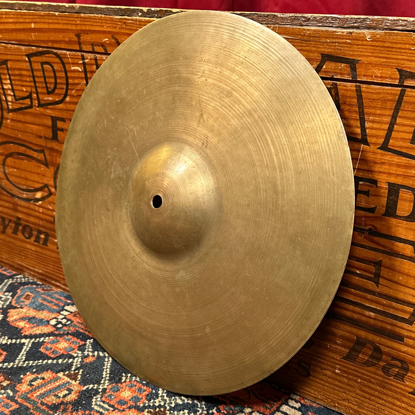 13" Zildjian A 1940s 2nd / Pre-Trans Stamp Splash Cymbal 526g *Video Demo*