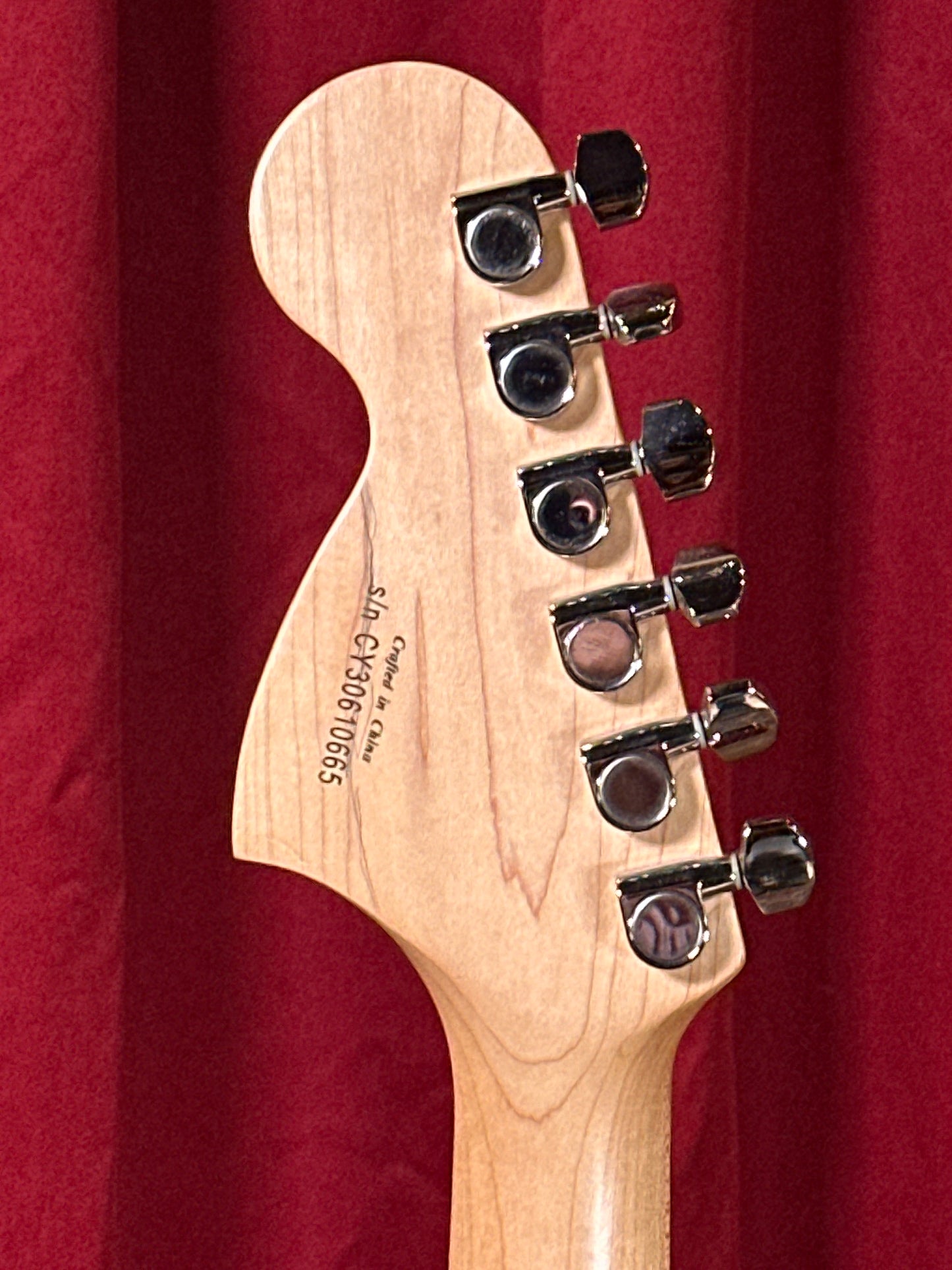 2003 Fender Squier Affinity Stratocaster Electric Guitar Arctic White Custom Painted