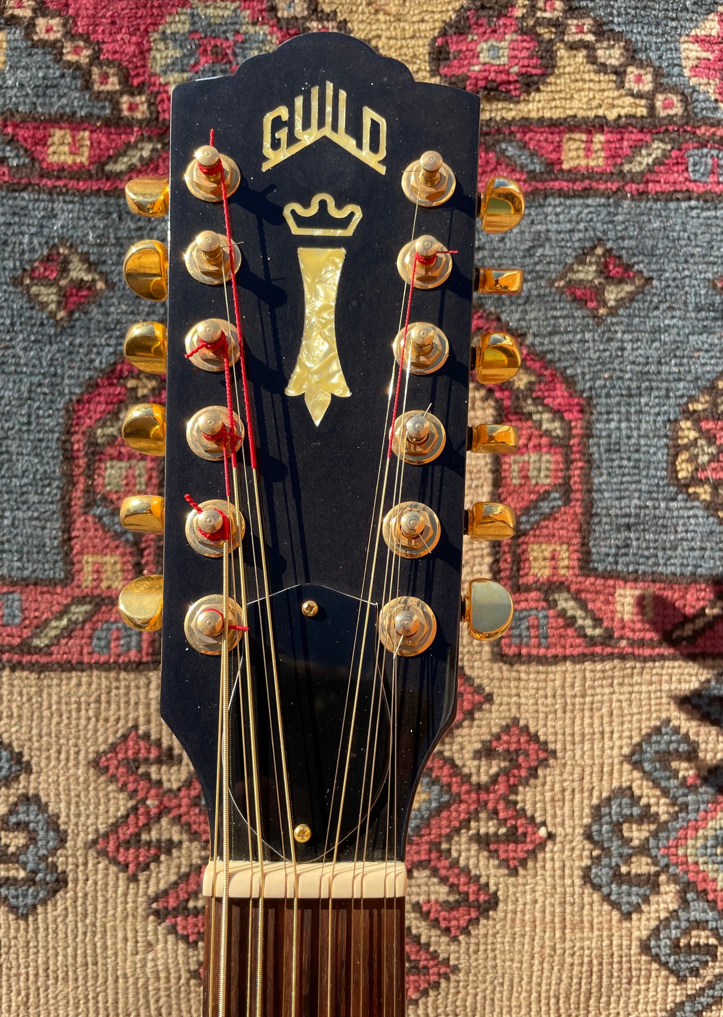 1995 Guild JF30-12-BL 12-String Jumbo Acoustic Guitar w/ OHSC Blonde