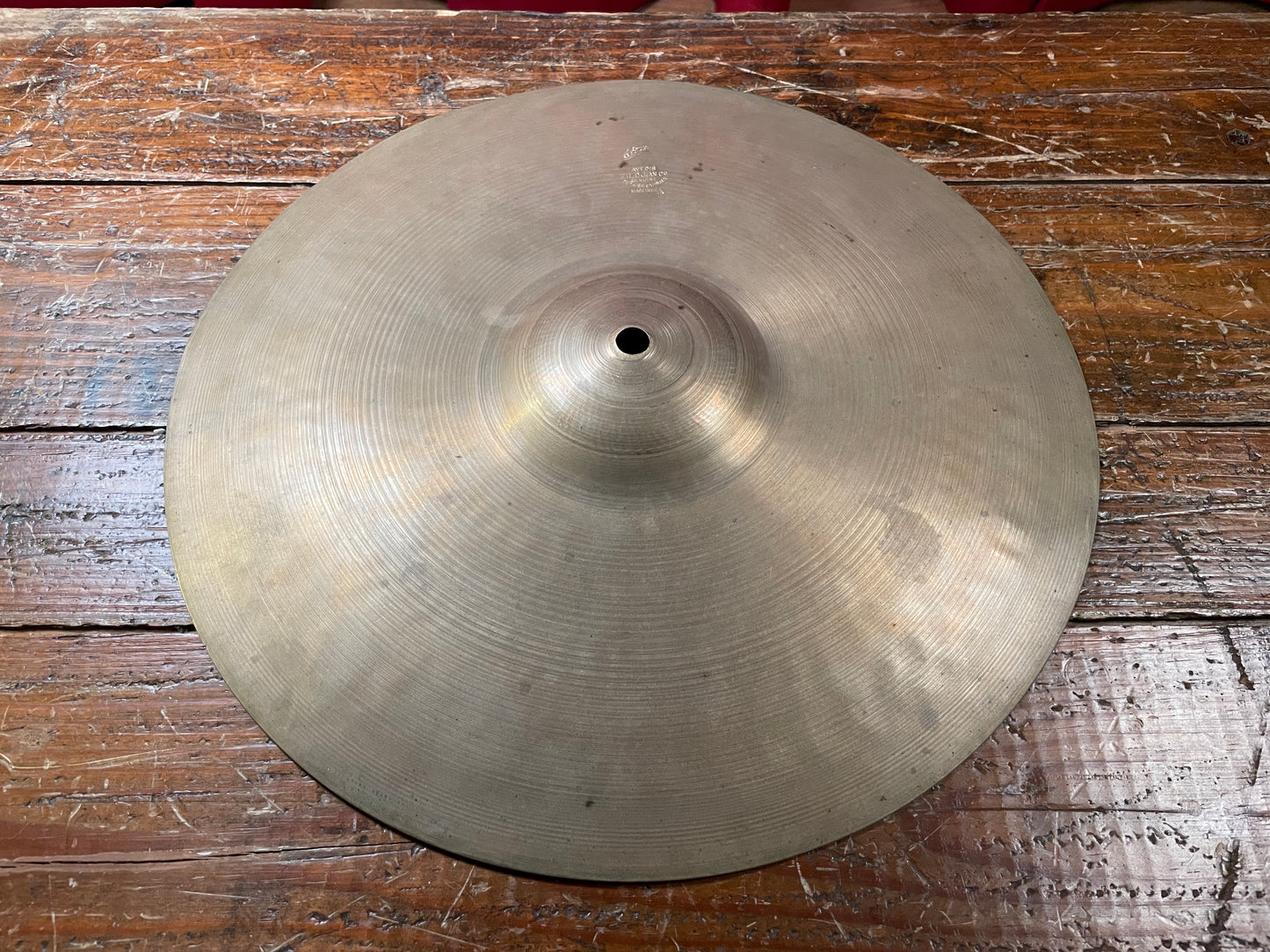 13" Vintage 1930s Zildjian A 1st Stamp Splash Cymbal 464g *Video Demo*