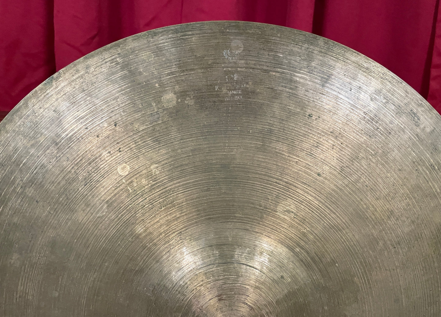 18" K. Zildjian Istanbul 1950s Old Stamp Crash Ride Cymbal 1418g *Video Demo*