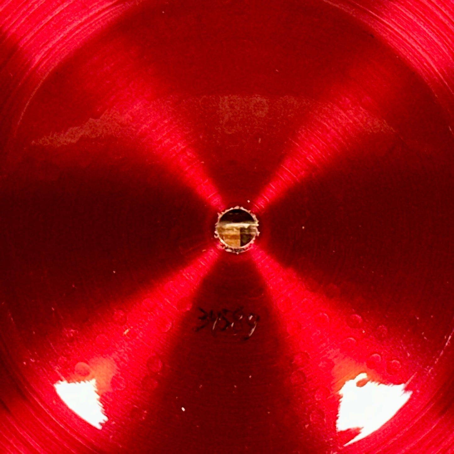 22" Paiste Red Color Sound 900 Heavy Ride Cymbal 3458g