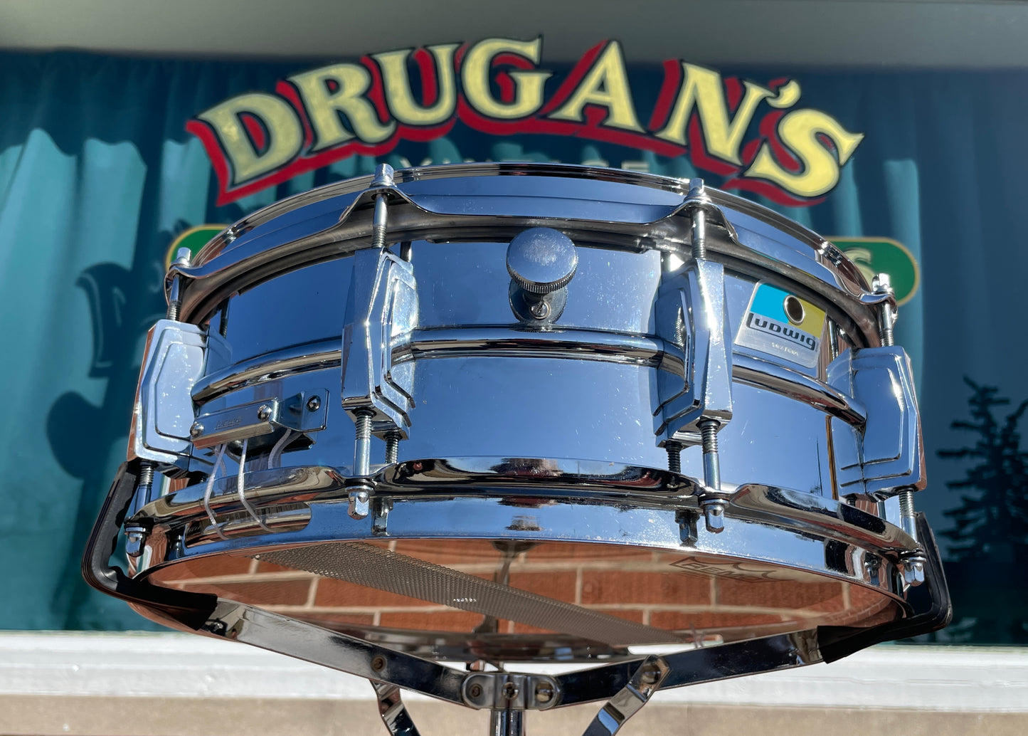 1970s Ludwig 5x14 LM400 Supraphonic Snare Drum