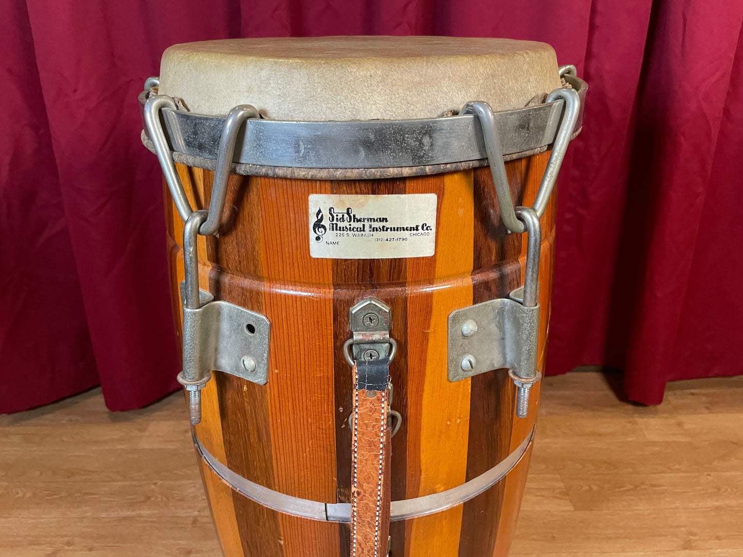 Vintage 1970s Palino Quinto Drum Conga Mexico