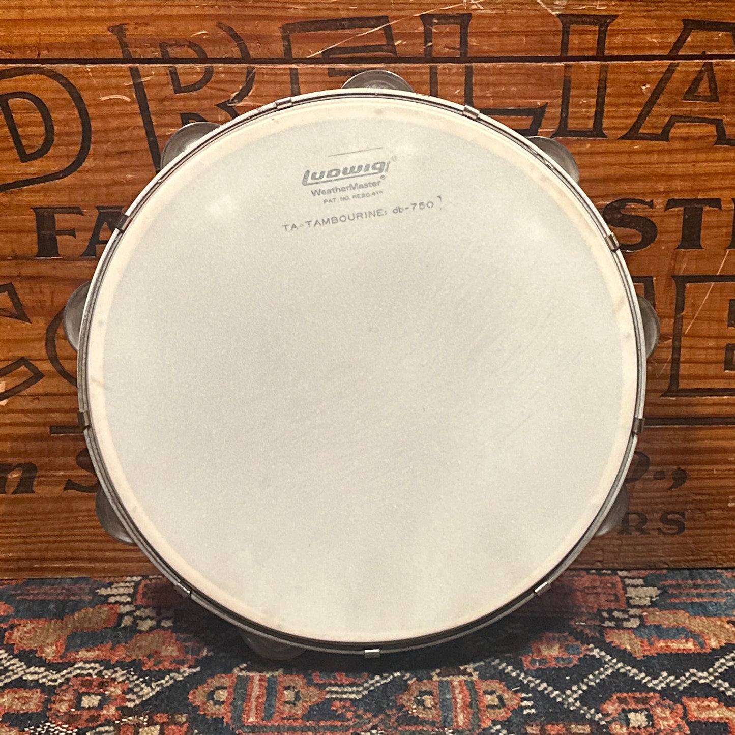 1970s Ludwig 10" Tunable Double Row Tambourine No. 95A