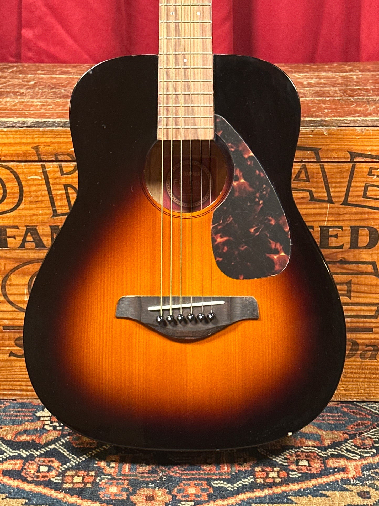 Yamaha FG Junior 3/4 Size Acoustic Guitar Sunburst JR2 w/ Original Gig Bag