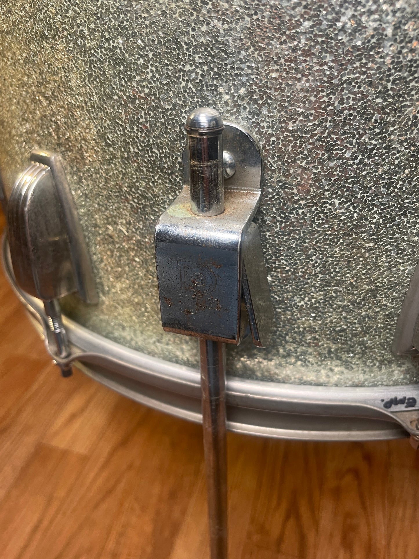1950s Ludwig 12x15 Converted Marching Snare Floor Tom 15x12