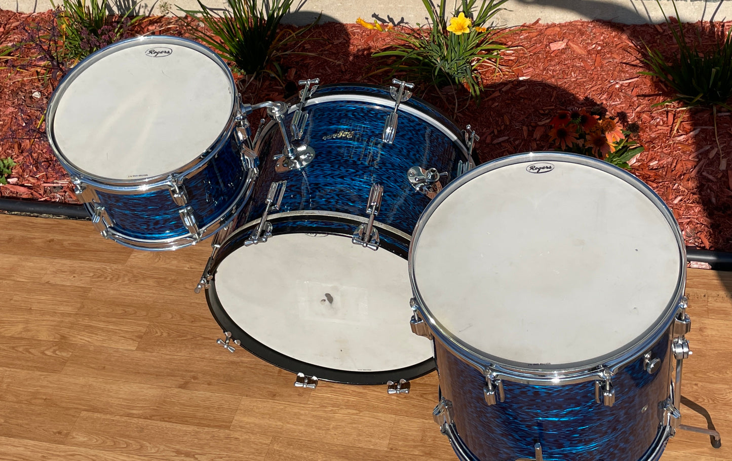 1960s Rogers Holiday Cleveland Swingtime 20/12/16 3ply Blue Onyx