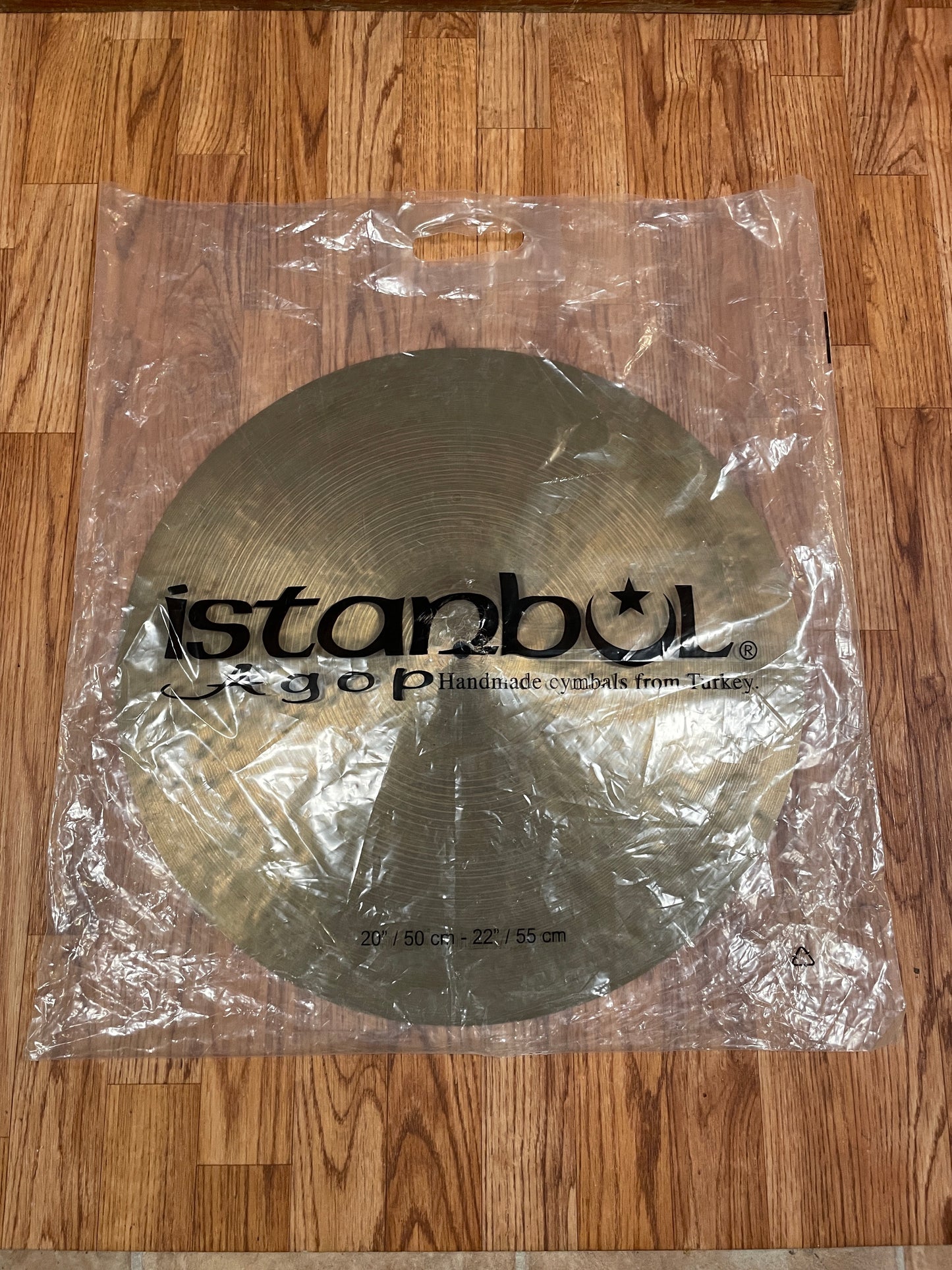 20" Istanbul Agop 30th Anniversary Ride Cymbal w/ Leather Cymbal Bag 1928g *Video Demo*