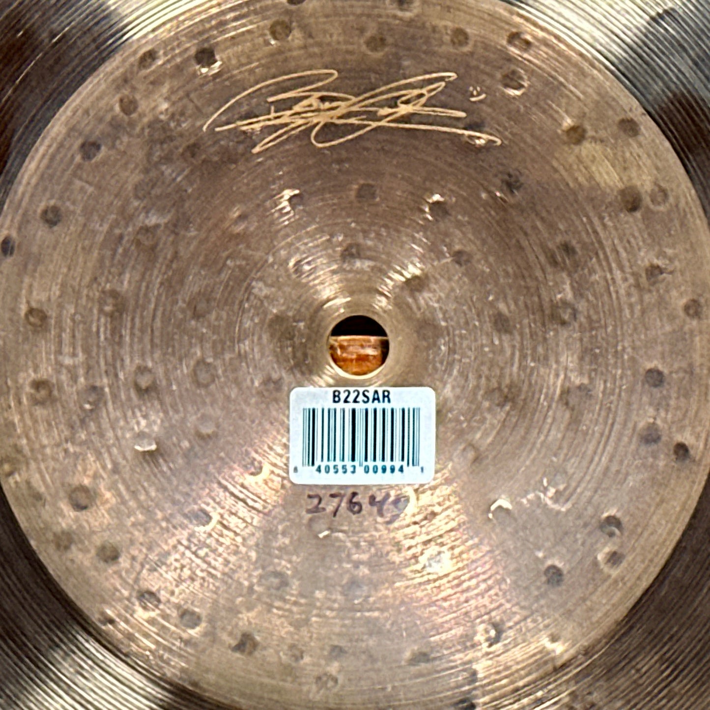 22" Meinl Byzance Vintage Sand Ride Cymbal 2764g *Video*