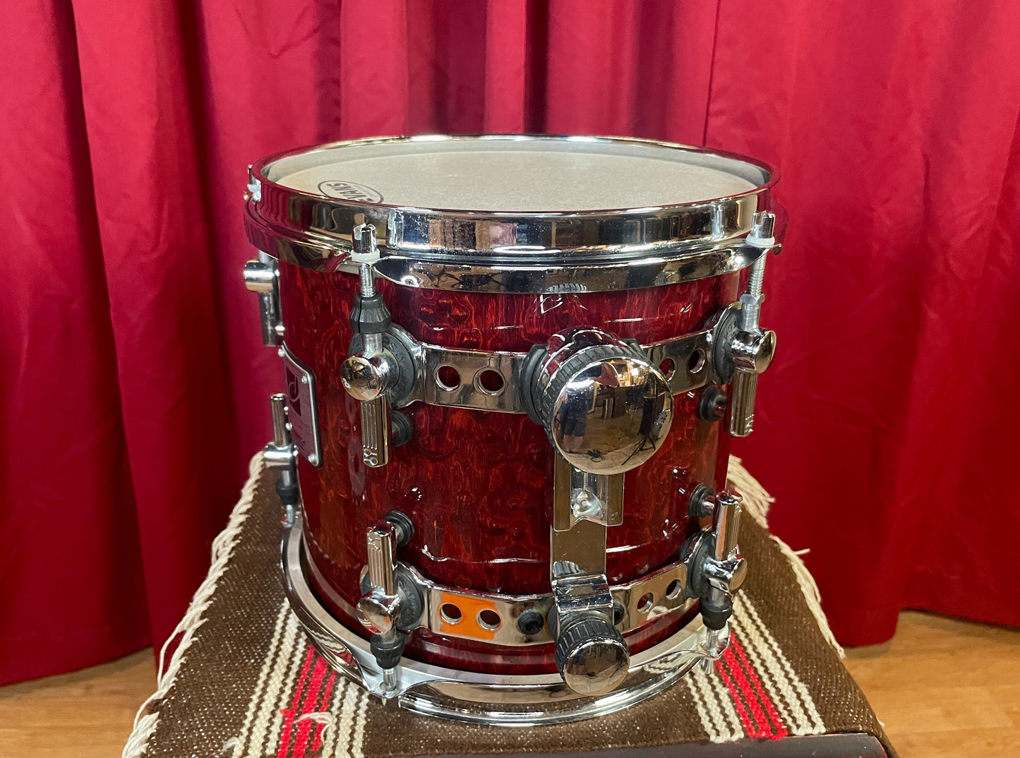 Sonor Designer Series 10" Maple Light Tom Single Stain Red 9x10 10x9