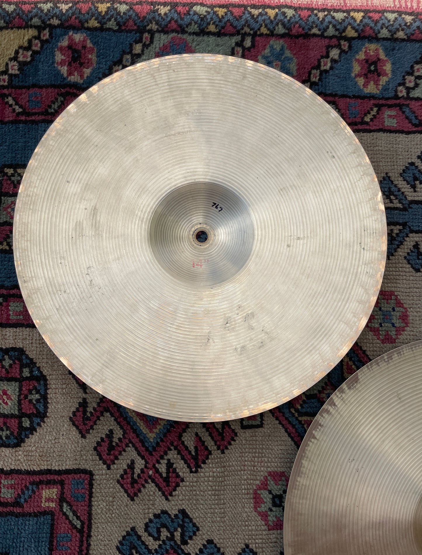 14" Paiste Pre-Serial 602 Hi-Hat Cymbal Pair 767g/922g *Video Demo*