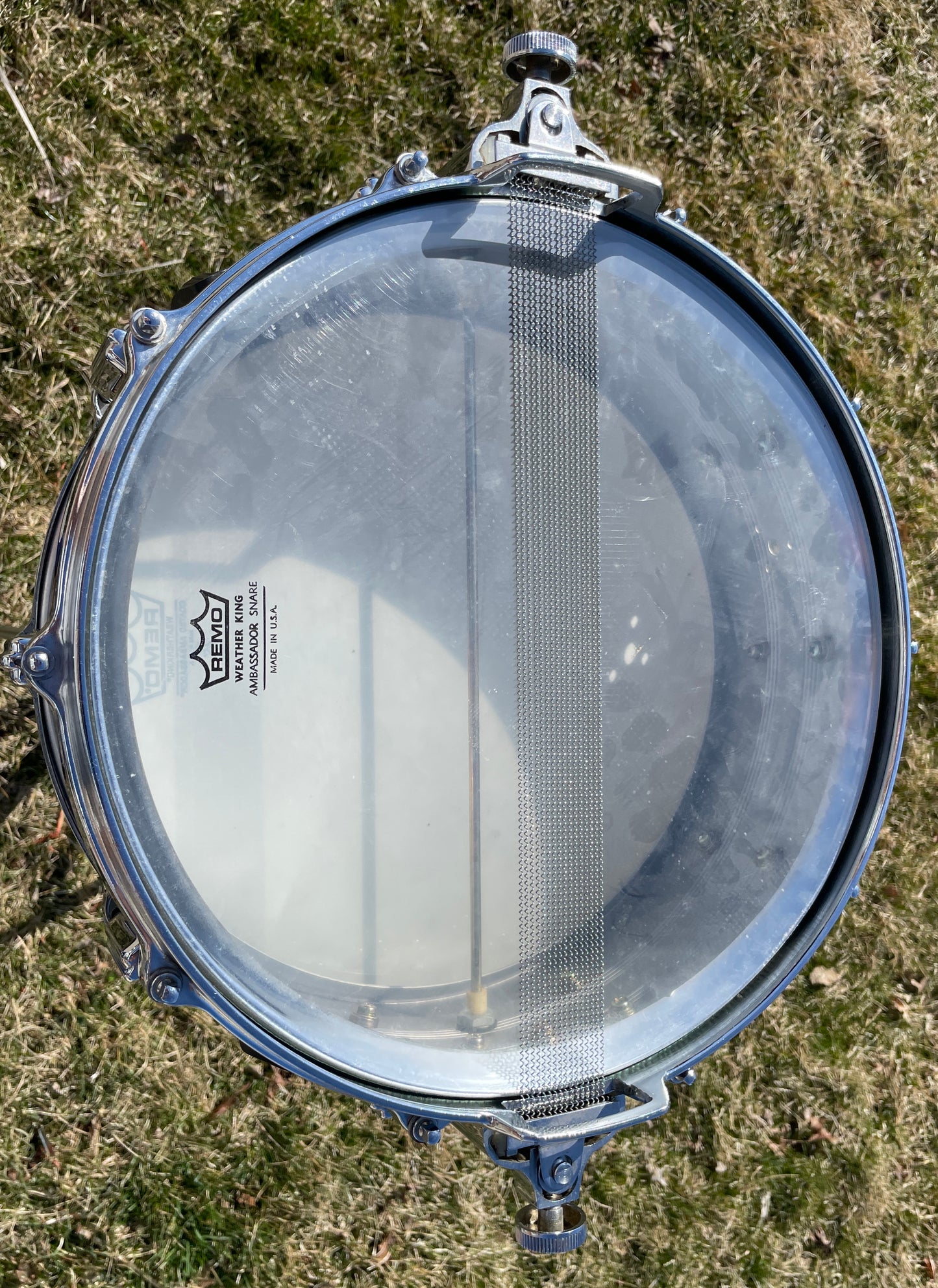 1980s Tama 5x14 No. 8005 Imperialstar King Beat Seamless Steel Snare Drum