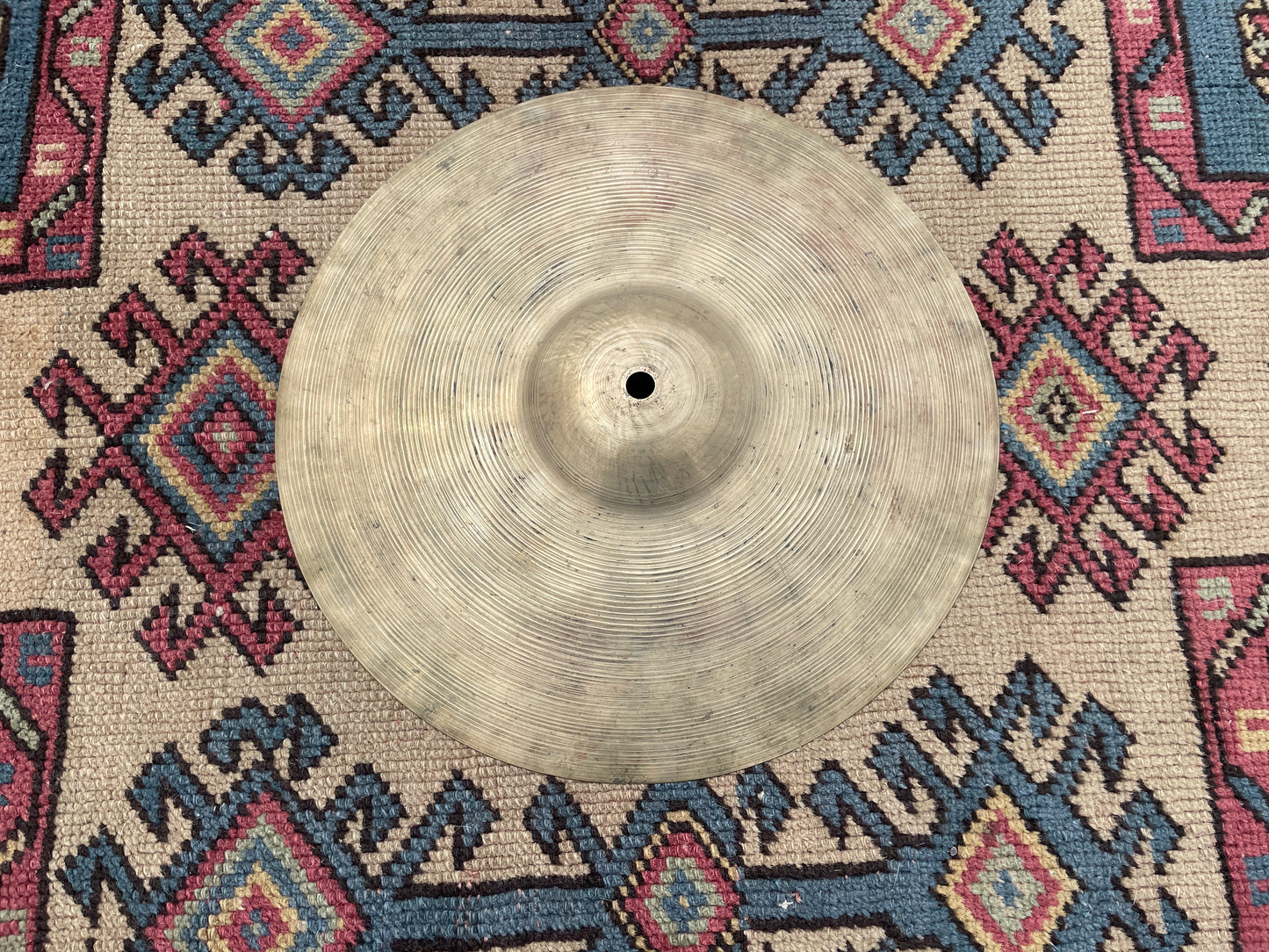 12" Vintage 1940s-1950s Zildjian A Trans Stamp Splash Cymbal 310g