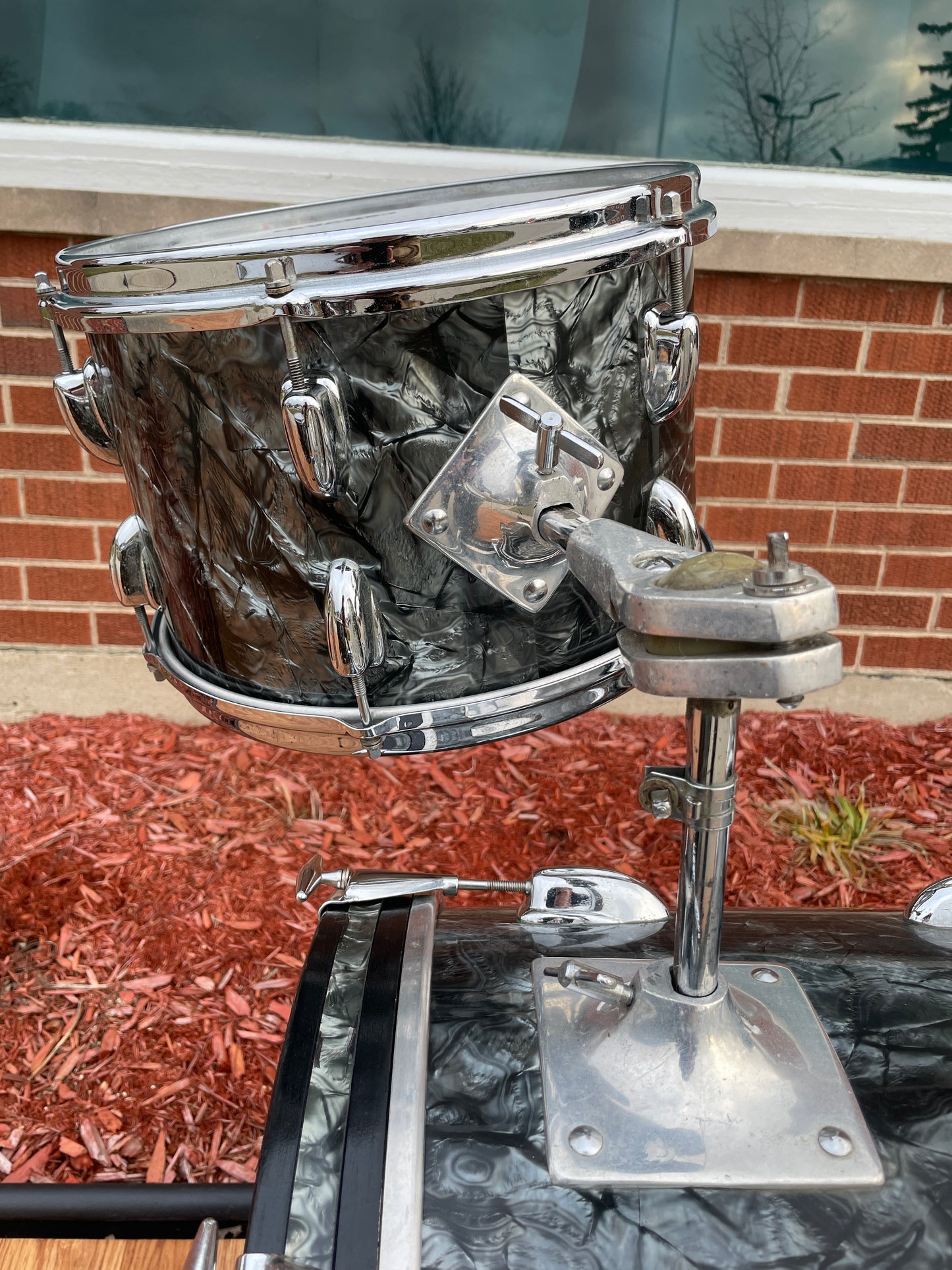 1968 Slingerland No. 9N Drum Set Black Diamond Pearl 20/12/14 *Video Demo*