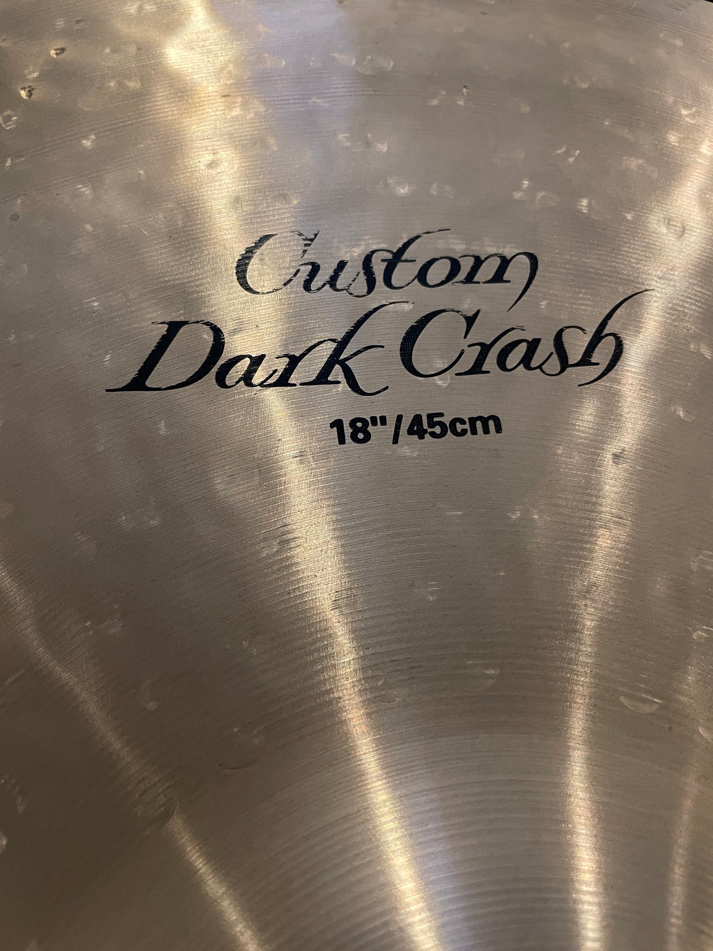 18" Zildjian K Custom Dark Crash Cymbal 1366g
