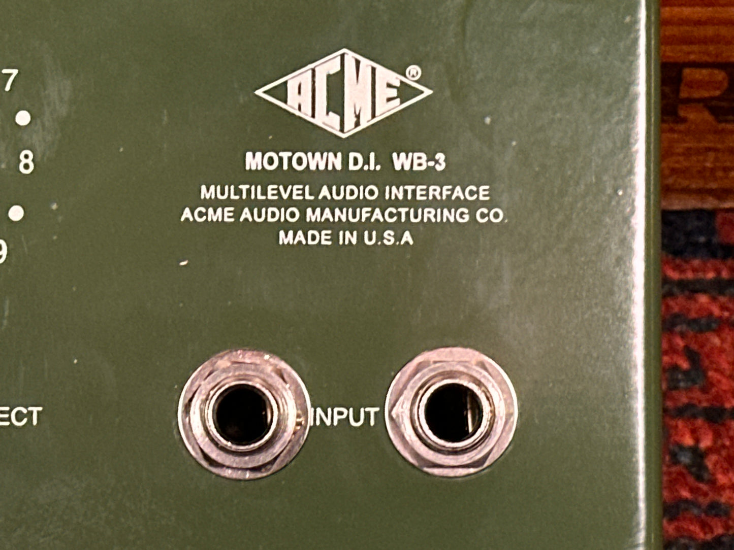 Acme Audio WB-3 Motown DI Passive Direct Box
