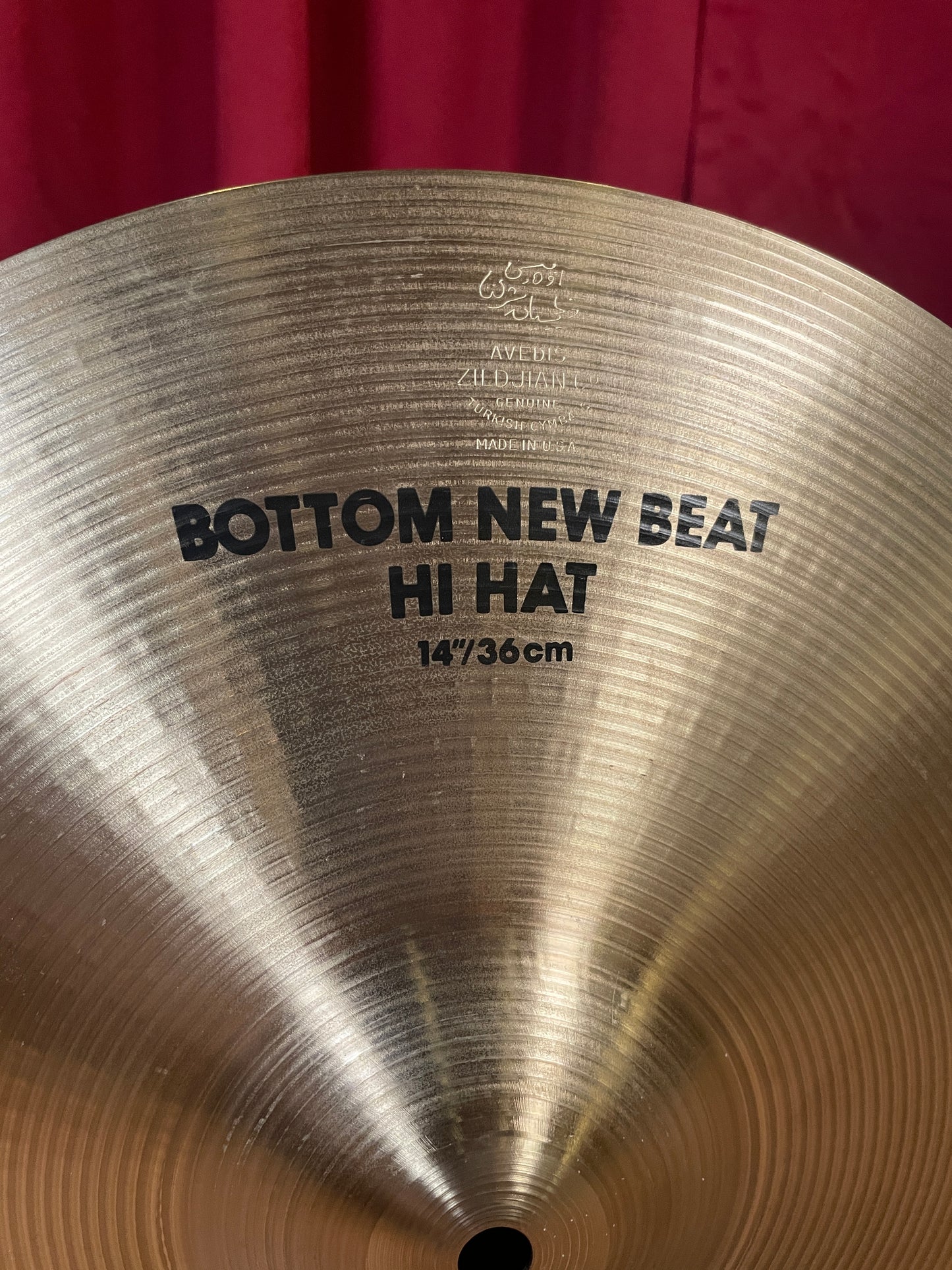 14" Zildjian A New Beat Hi-Hat Cymbal Pair 1034g/1390g