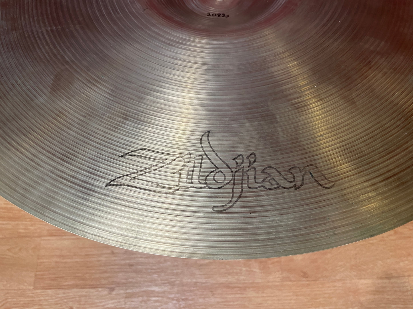20" Zildjian A 1970s Hollow Logo Crash Ride Cymbal 2082g
