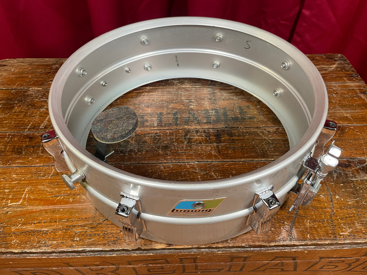 1971 Ludwig 5x14 No. 404 Acrolite Snare Drum