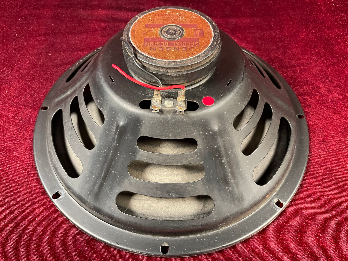 1966 Jensen 12" 25W C12R Guitar Speaker 8 Ohm (Stock #52)
