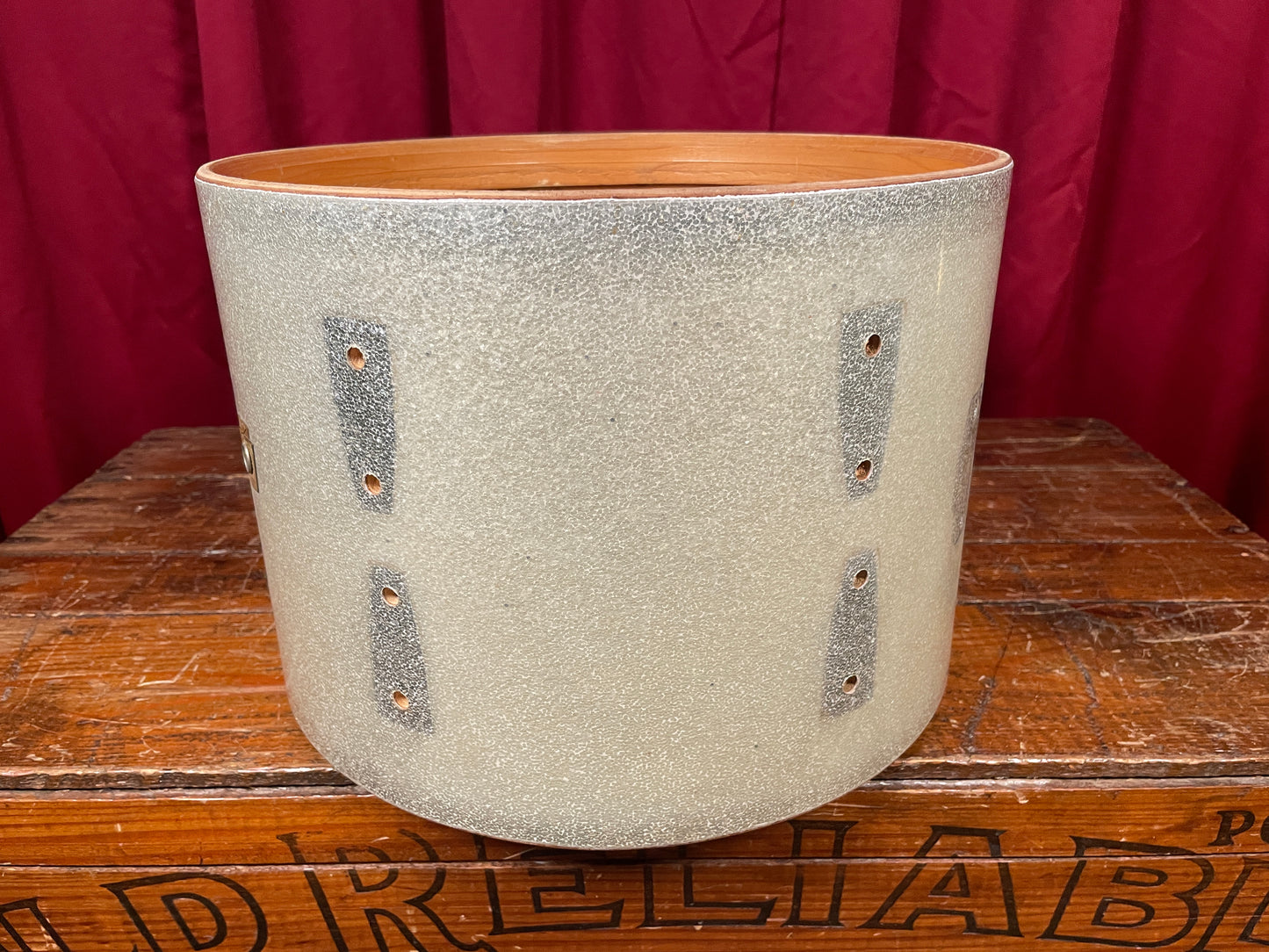1969 Ludwig 9x13 Tom Shell Silver Mist Sparkle 13x9 Late 1960s
