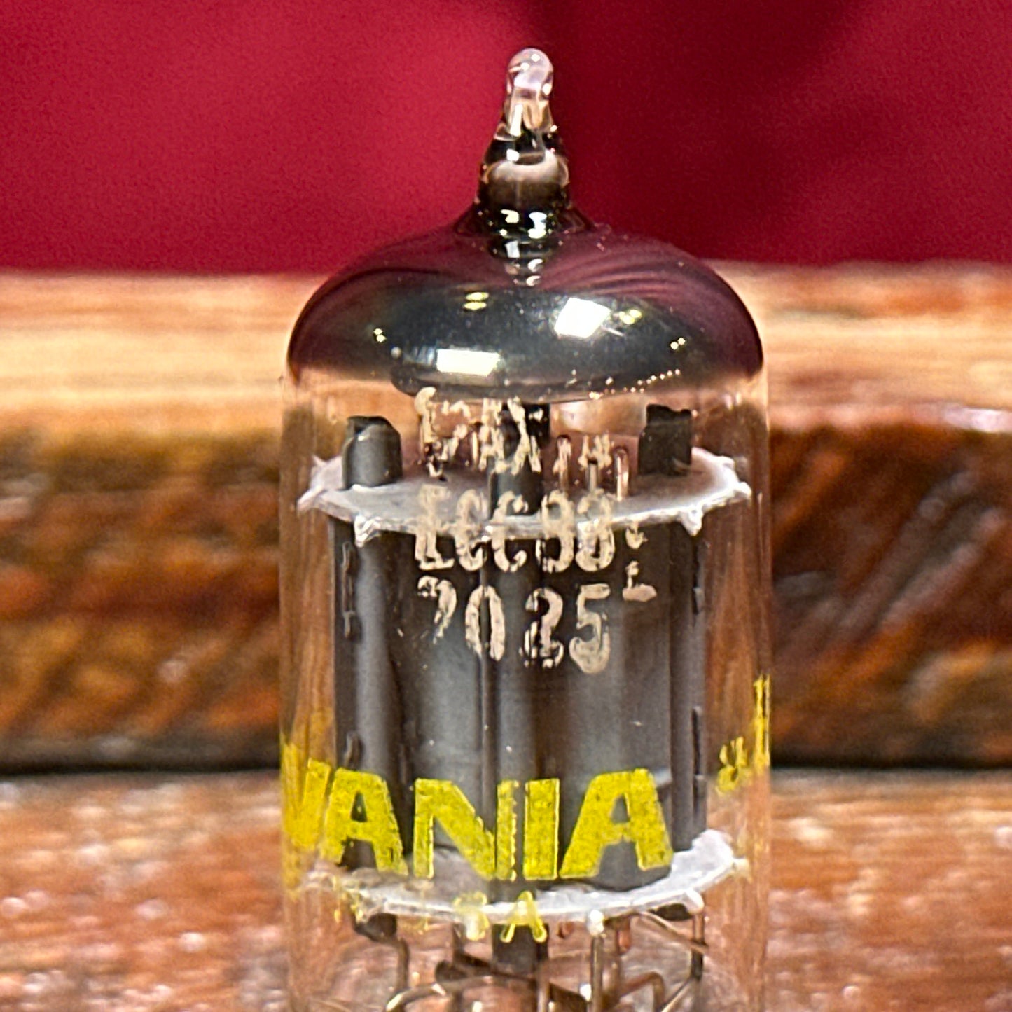 Vintage Sylvania 12AX7A 7025 Preamp Tube 12AX7 ECC83 Valve #269