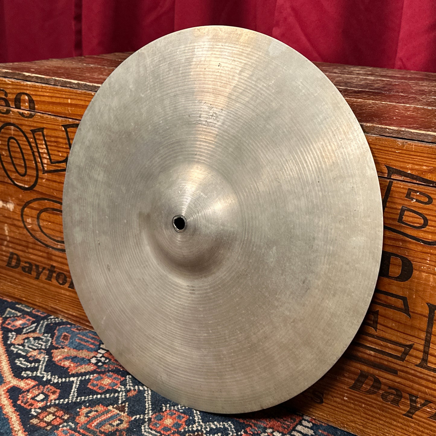 16" Paiste 1960s Ludwig Standard Crash Cymbal 892g Germany *Video Demo*