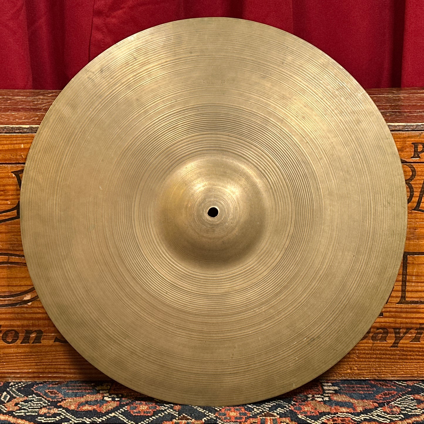 18" Zildjian A 1940s Trans Stamp Ride Cymbal 1874g *Video Demo*