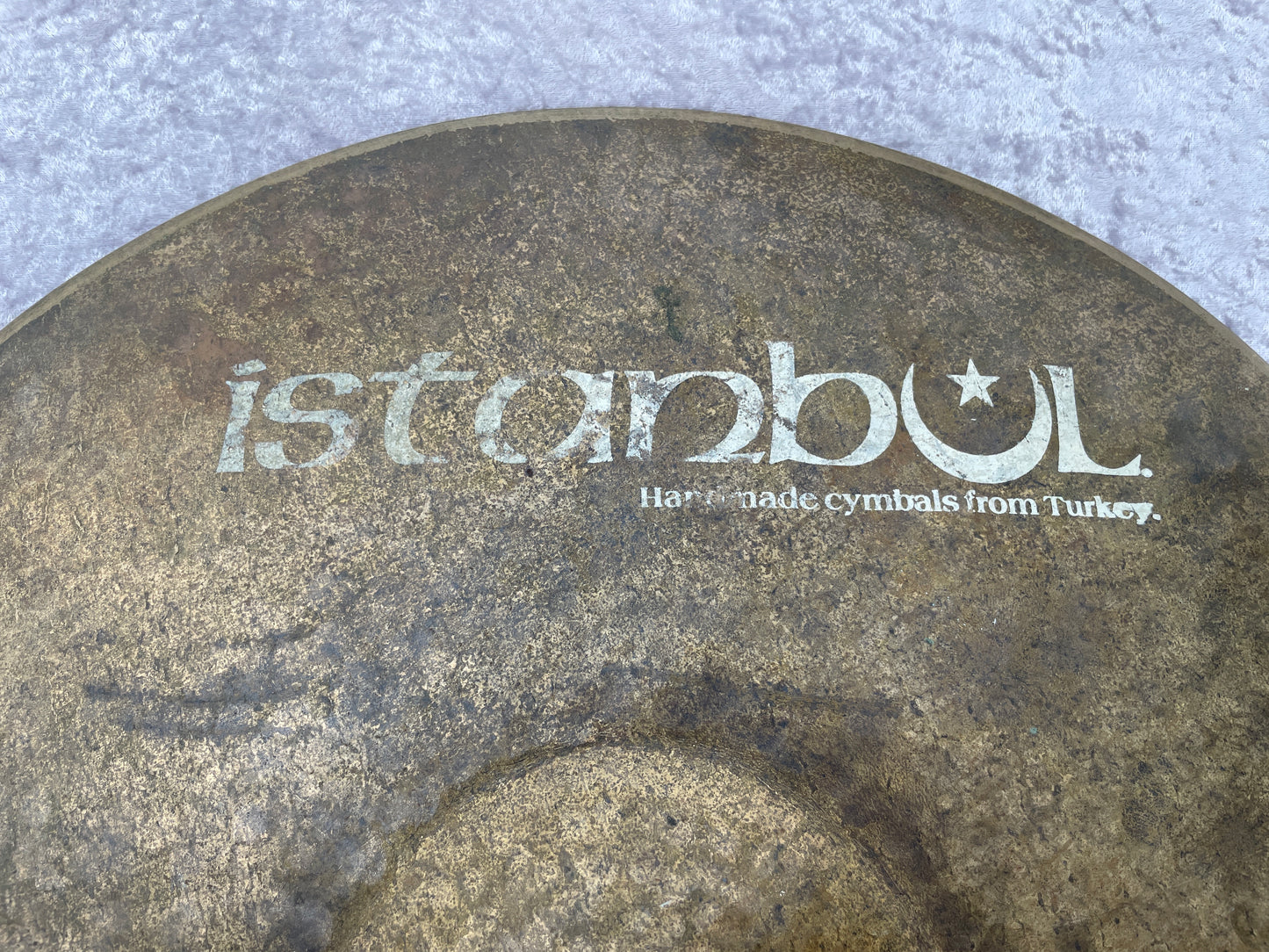 22" Istanbul Pre-Split White Label Turk Ride Cymbal 3738g *Video Demo*