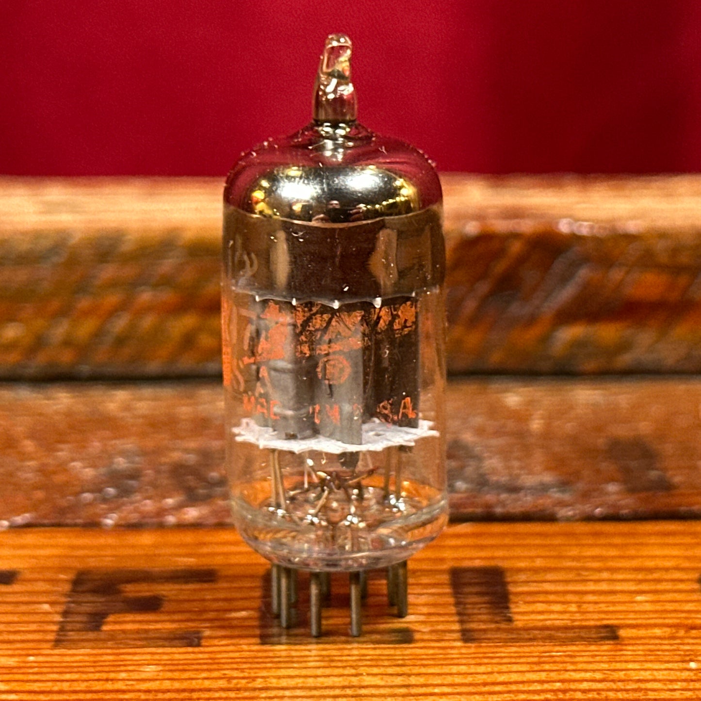 Vintage Zenith 12AU7A Preamp Tube 12AU7 ECC82 Valve NOS #257