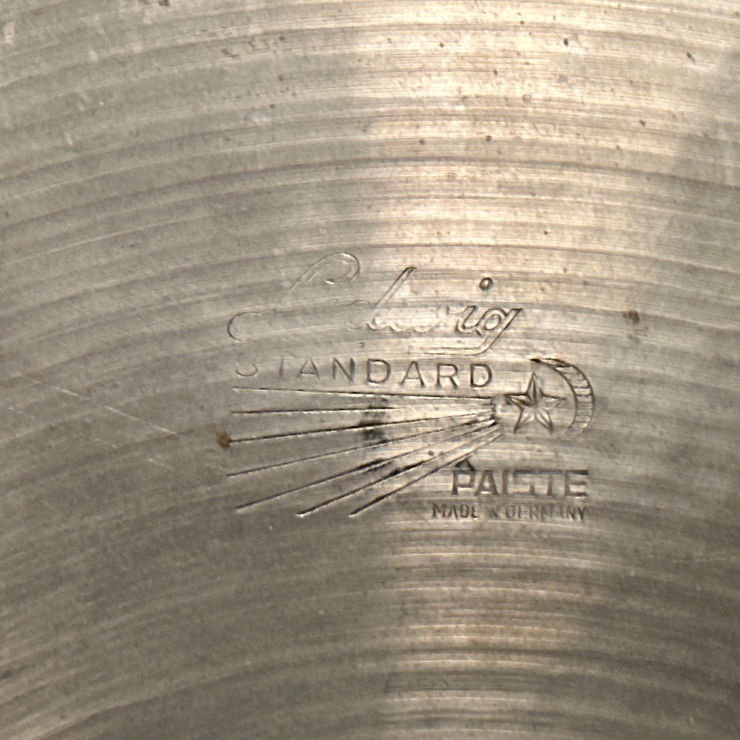 16" Paiste 1960s Ludwig Standard Crash Cymbal 892g Germany *Video Demo*