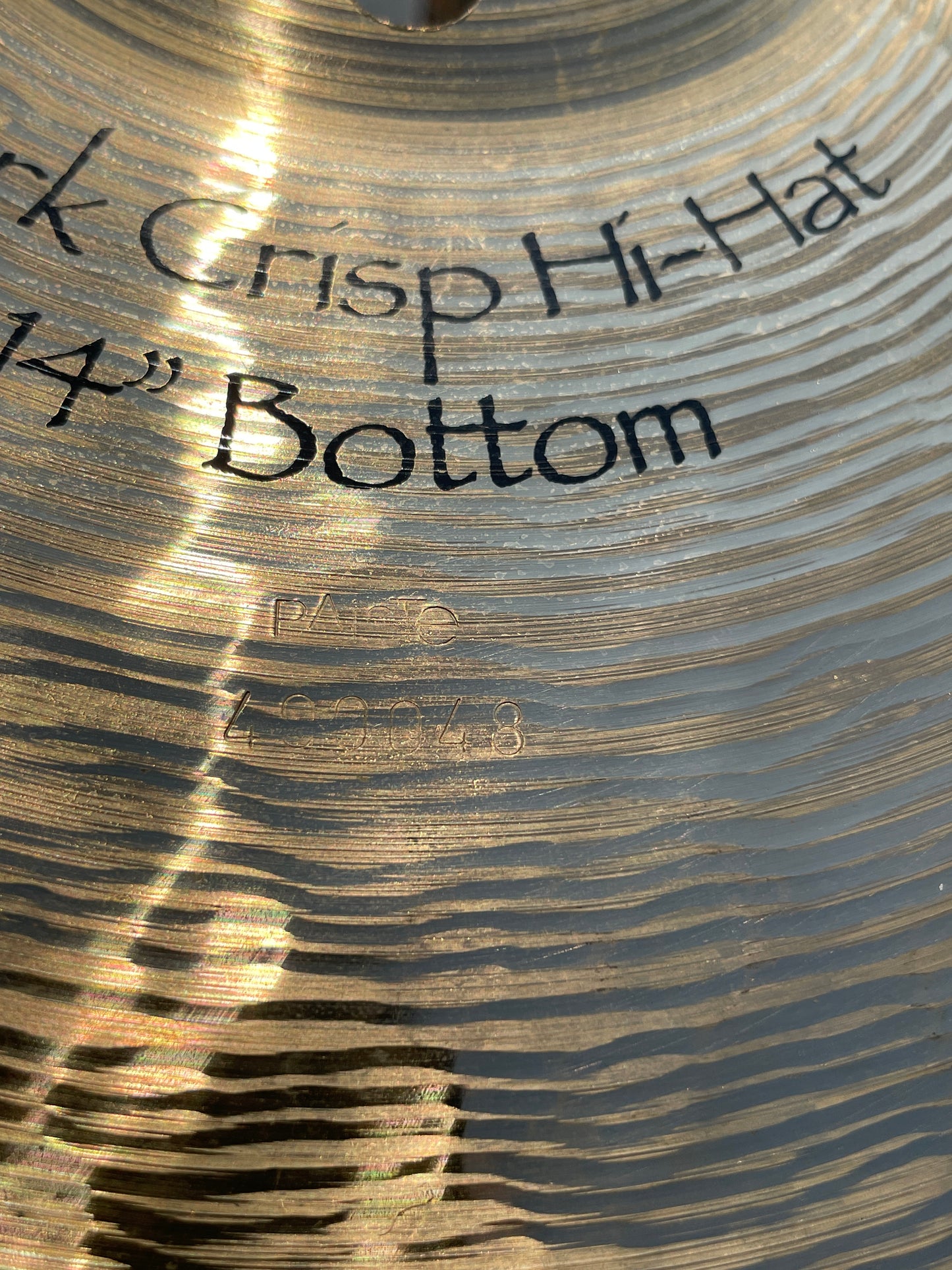 14" Paiste Signature Dark Crisp Hi-Hat Cymbal Pair 876g/1484g *Video Demo*