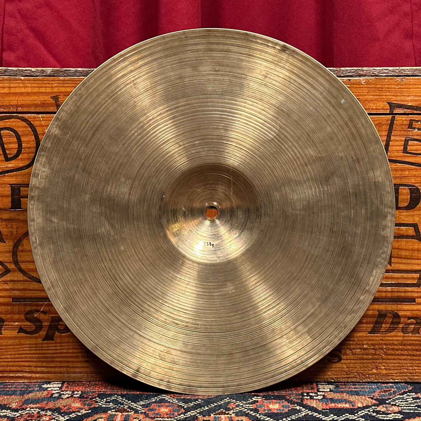 14" Zildjian A 1950s Small Stamp Hi-Hat Cymbal Pair 738g/824g *Video Demo*
