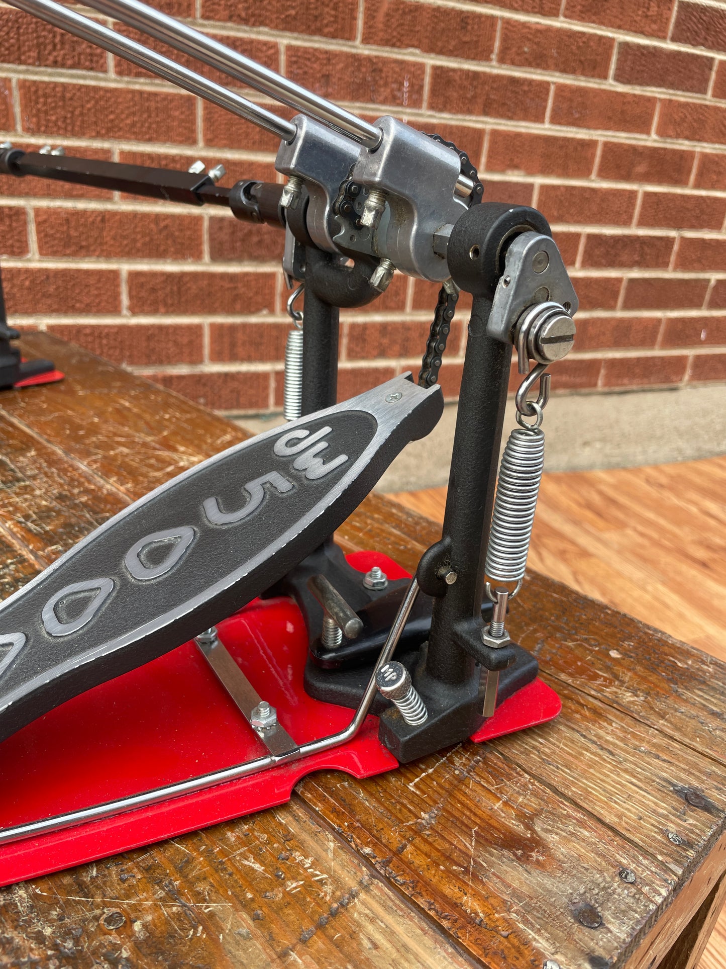 DW 5000 Series Accelerator Single Chain Double Bass Pedal Drum Workshop