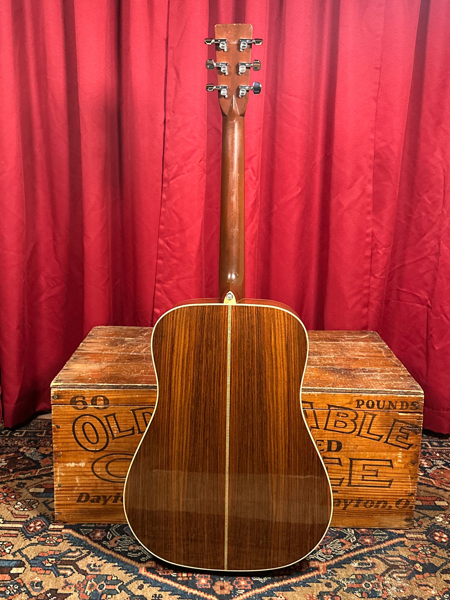 1986 Martin Shenandoah HD-2832 Acoustic Electric Guitar Natural w/ Case