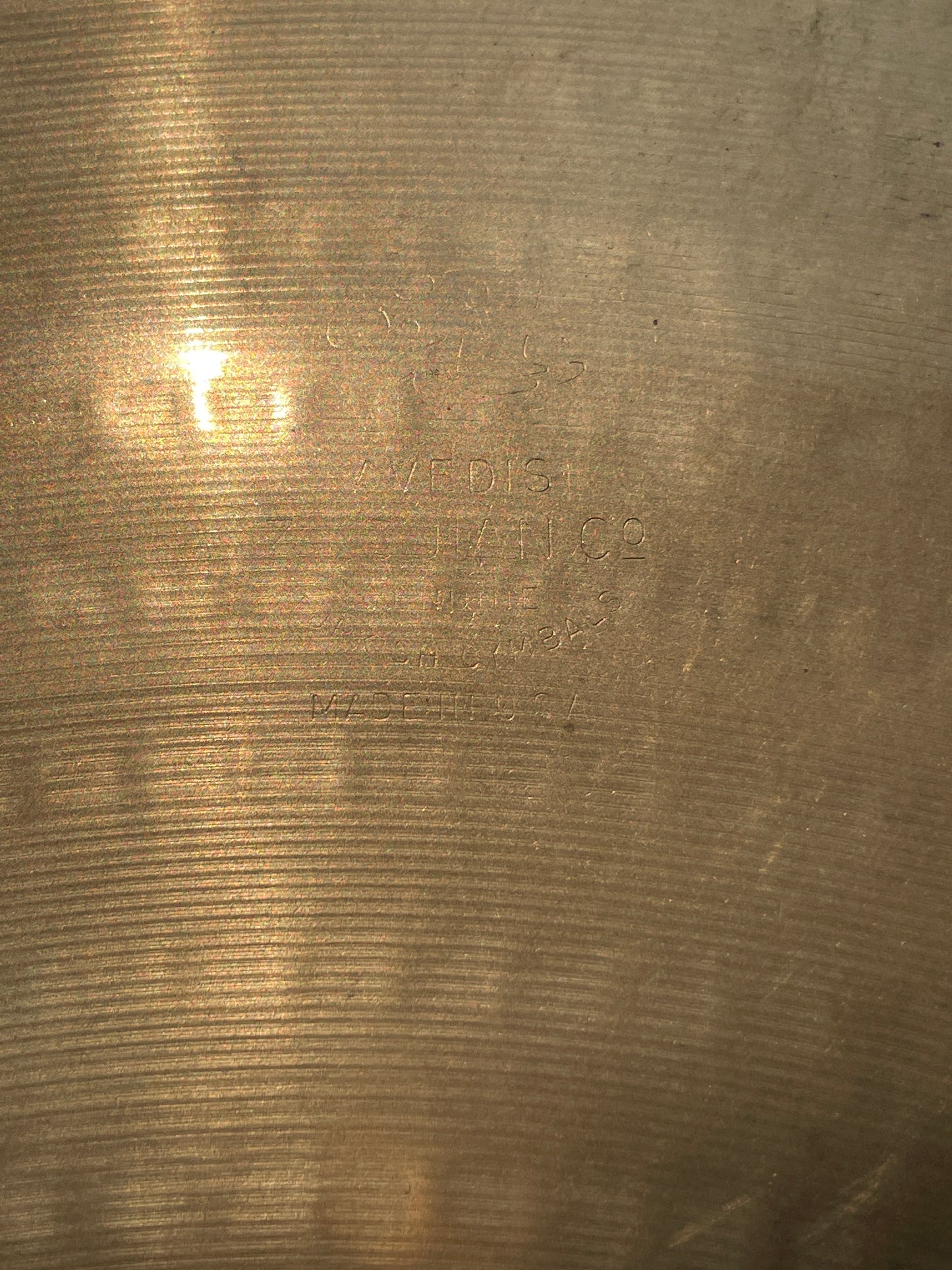 18" Zildjian A Custom Crash Cymbal Brilliant 1368g *Video Demo*